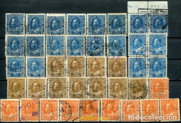 Francobolli: 796573 USED CANADA 1922 REY GEORGE V
