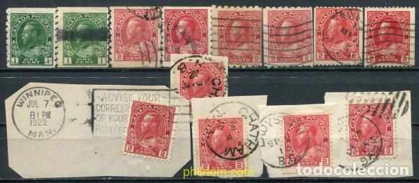 Briefmarken: 796575 USED CANADA 1911 REY GEORGE V