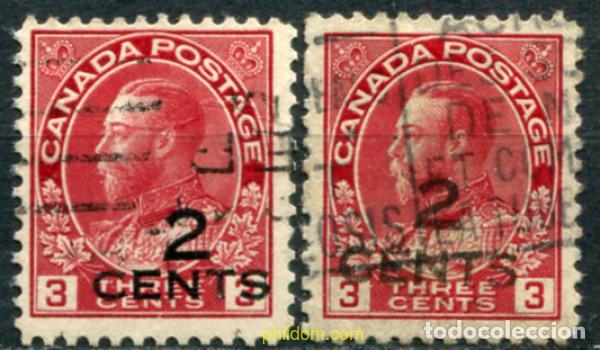 Briefmarken: 796580 USED CANADA 1926 REY GEORGE V