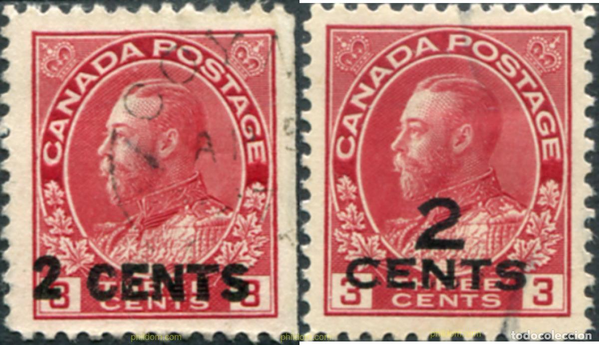 Briefmarken: 796578 USED CANADA 1926 REY GEORGE V