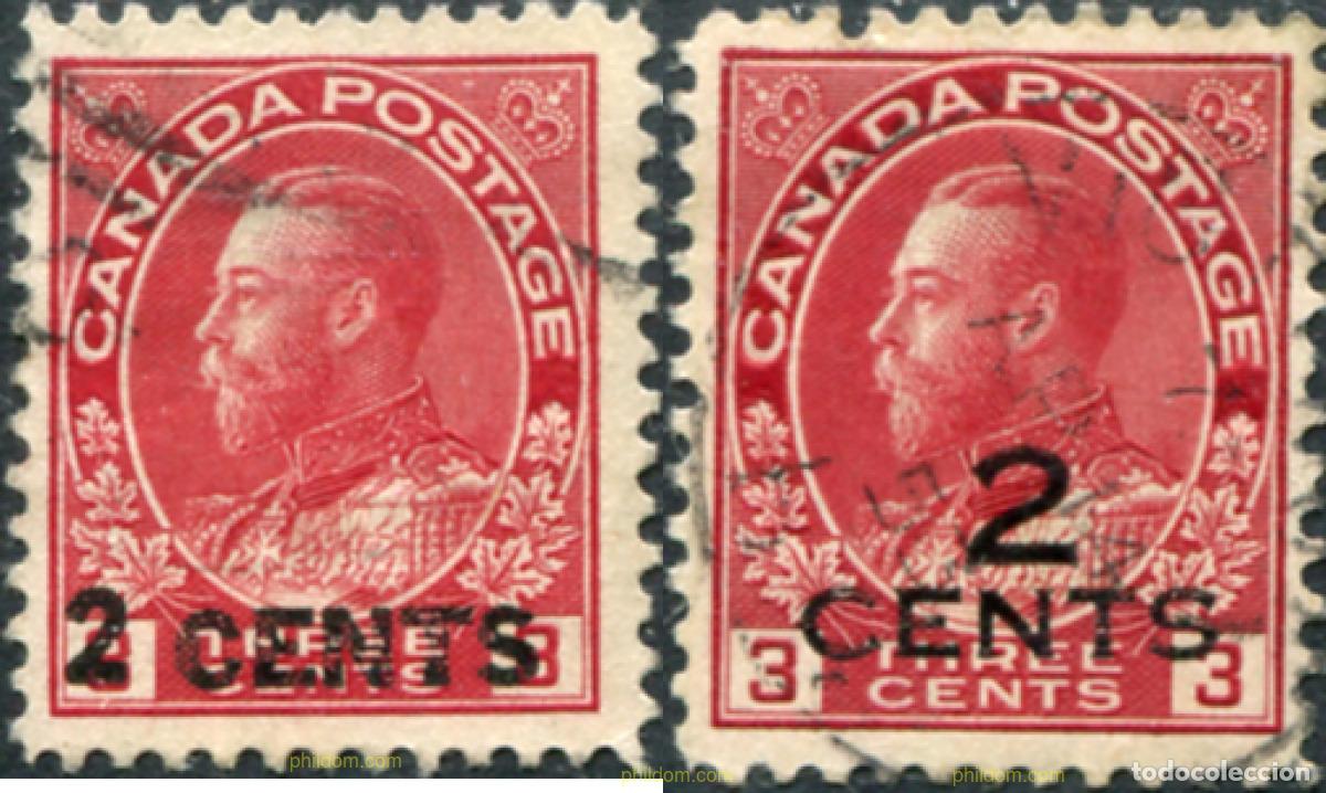 Briefmarken: 796577 USED CANADA 1926 REY GEORGE V