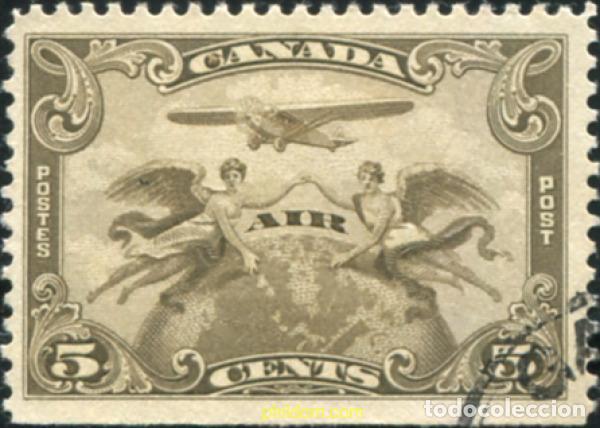 Briefmarken: 796597 USED CANADA 1928 ALEGORIA