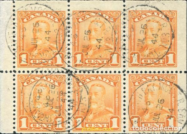 Briefmarken: 796673 USED CANADA 1928 REY GEORGE V Y VISTAS
