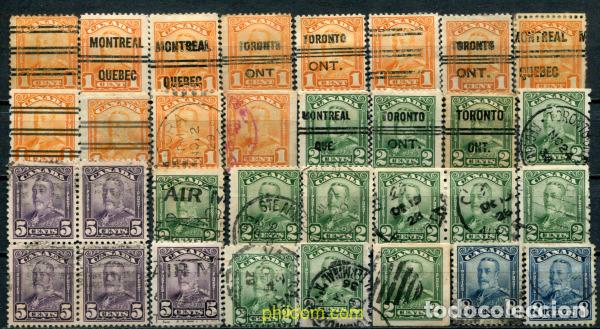Timbres: 796675 USED CANADA 1928 REY GEORGE V Y VISTAS