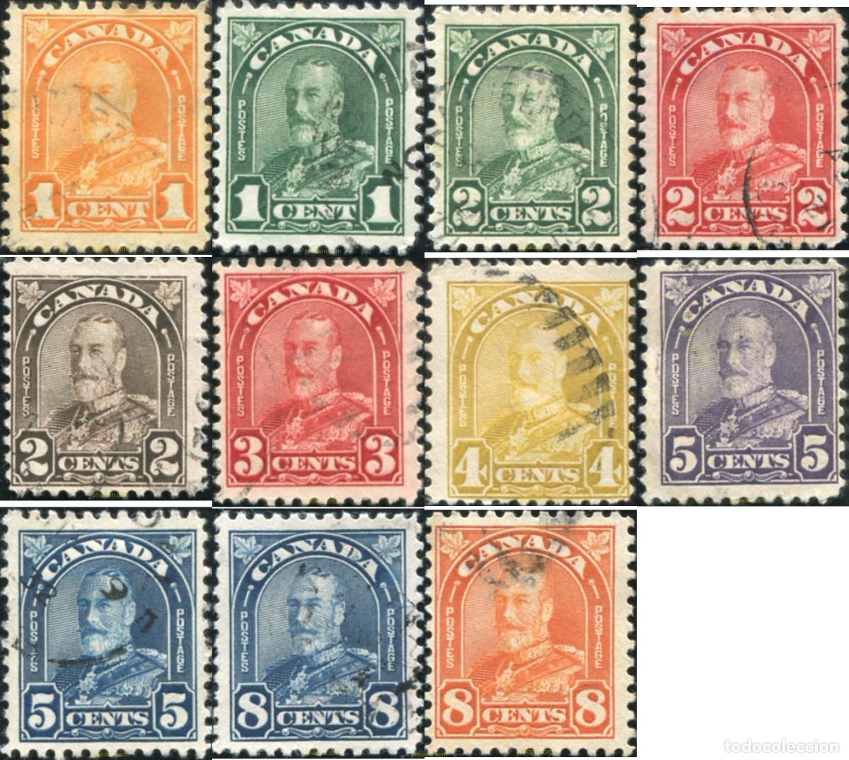 Sellos: 796679 USED CANADA 1930 REY GEORGE V