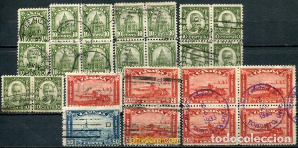Francobolli: 796686 USED CANADA 1930 SERIE BASICA