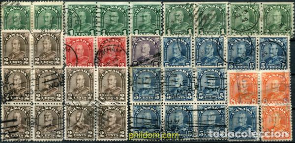 Francobolli: 796690 USED CANADA 1930 REY GEORGE V