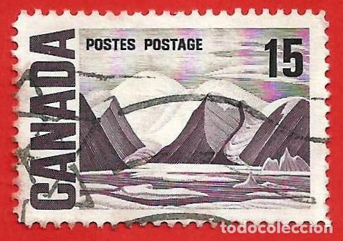 Timbres: Canada. 1967. Scott # 463. Bylot Island
