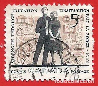 Sellos: Canada. 1962. Scott # 396. La Educacion hace la Fuerza