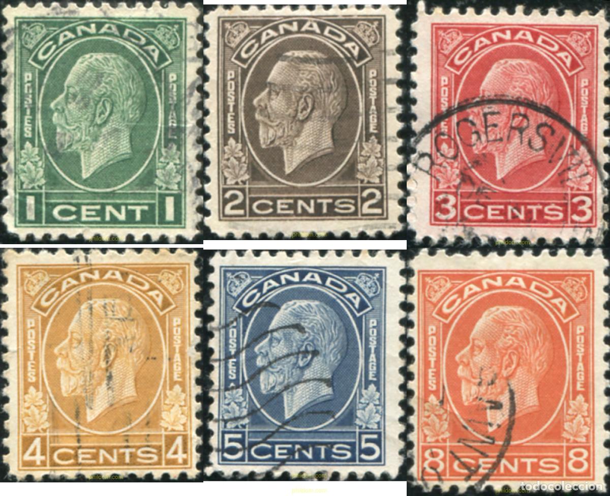 Francobolli: 796738 USED CANADA 1932 REY GEORGE V