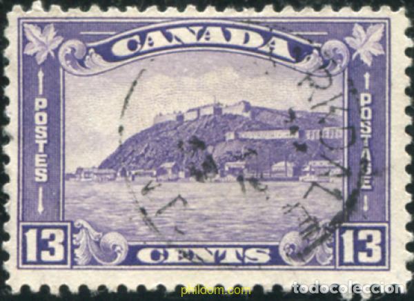 Selos: 796735 USED CANADA 1932 ANTIGUA CIUDAD DE QUEBEC