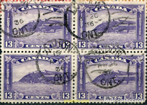 Selos: 796746 USED CANADA 1932 ANTIGUA CIUDAD DE QUEBEC