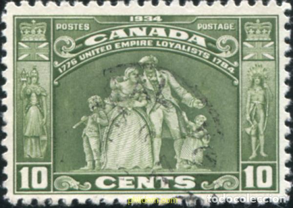Selos: 796757 USED CANADA 1934 150 ANIVERSARIO DEL ESTABLECIMIENTO DE &rdquo;LOYALISTES&rdquo; INGLES EN CANADA