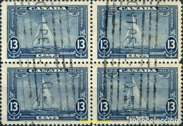 Selos: 299186 USED CANADA 1935 JUBILEO DE JORGE V