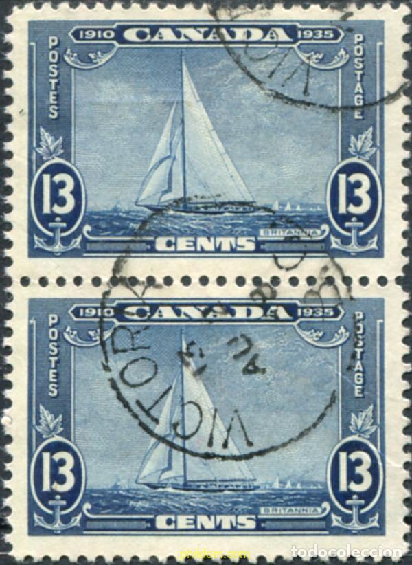 Selos: 796763 USED CANADA 1935 JUBILEO DE JORGE V