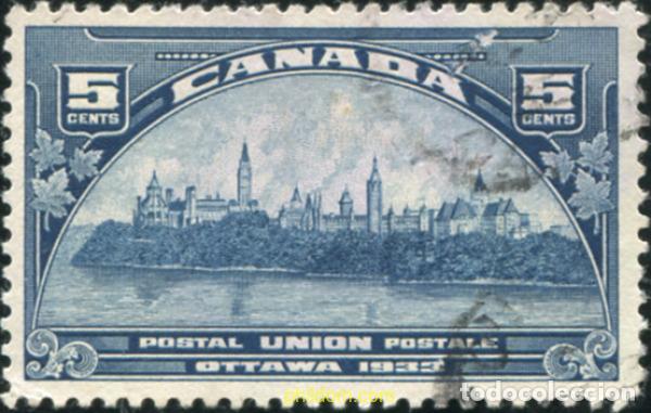 Briefmarken: 796748 USED CANADA 1933 CONGRESO DE LA UNION POSTAL UNIVERSAL, EN OTTAWA