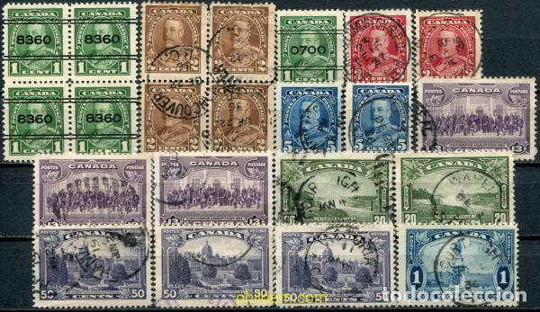 Timbres: 796782 USED CANADA 1935 REY GEORGE V Y VISTAS