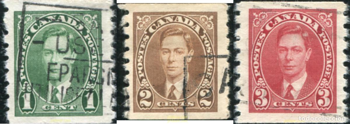 Timbres: 796827 USED CANADA 1937 REY GEORGE VI