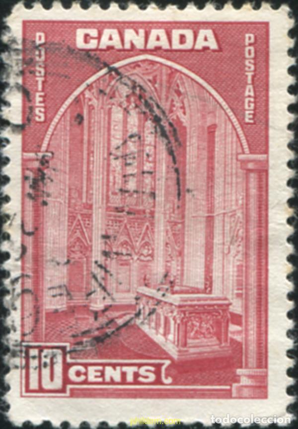 Timbres: 796825 USED CANADA 1938 VISTAS