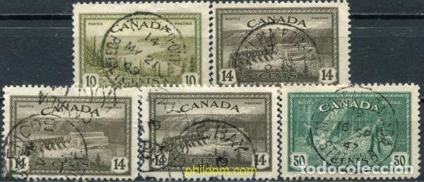 Timbres: 796833 USED CANADA 1946 COMMEMORACION DEL RETORNO A LA ECONOMIA