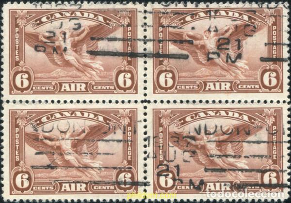 Sellos: 796851 USED CANADA 1935 DEDALO