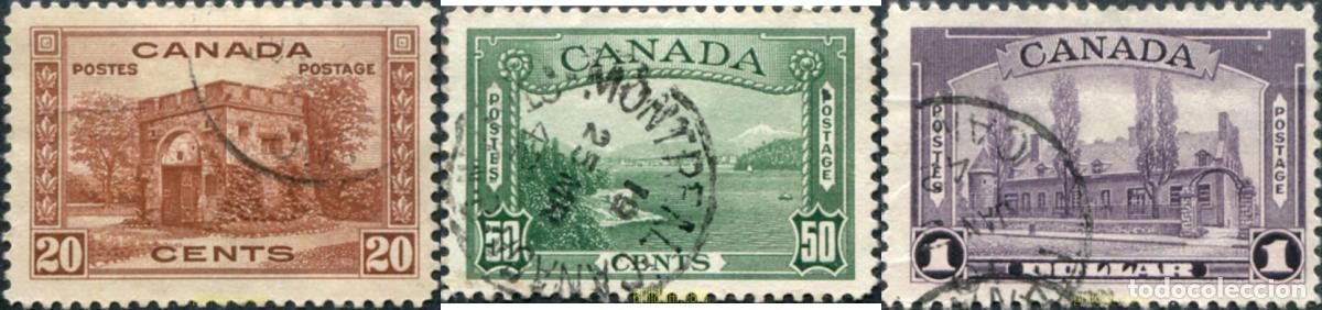 Francobolli: 796847 USED CANADA 1938 VISTAS
