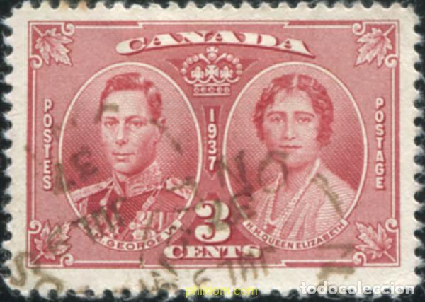 Sellos: 796852 USED CANADA 1937 COMMEMORACION DEL CORONAMIENTO DE GEORGE VI