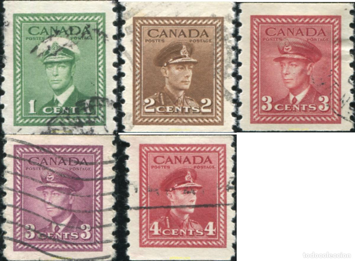 Timbres: 796861 USED CANADA 1942 PRO AYUDAS DE GUERRA