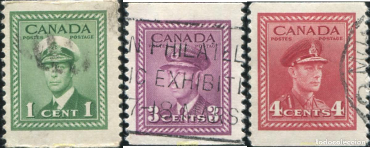Stamps: 796862 USED CANADA 1942 PRO AYUDAS DE GUERRA