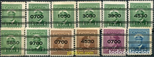 Timbres: 796867 USED CANADA 1942 PRO AYUDAS DE GUERRA