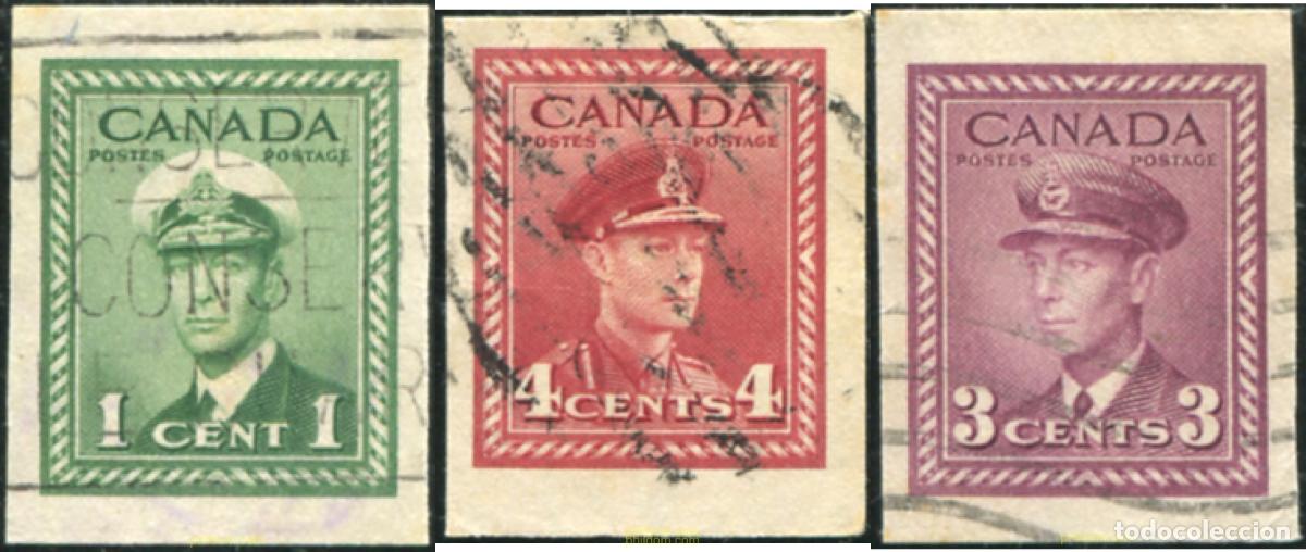 Timbres: 796870 USED CANADA 1942 PRO AYUDAS DE GUERRA