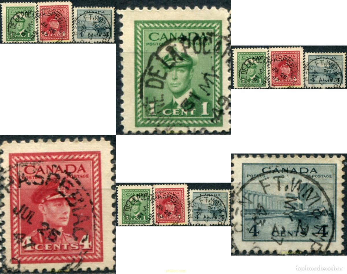 Sellos: 796875 USED CANADA 1942 PRO AYUDAS DE GUERRA