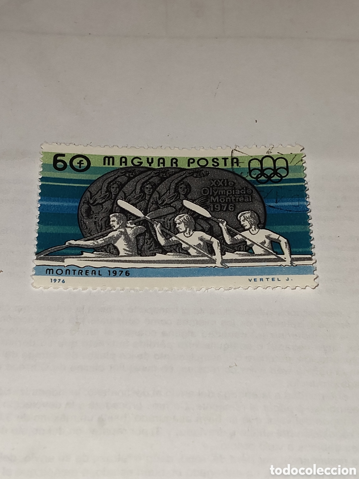 Timbres: Sello de Hungr&iacute;a XXl juegos Ol&iacute;mpicos de verano Montreal 1976
