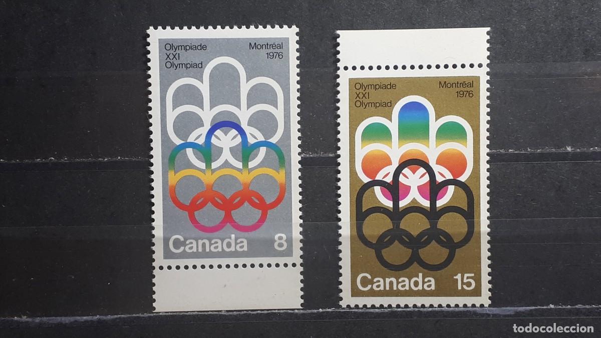 Sellos: CANAD&Aacute; ** A&Ntilde;O 1973. YVERT 506/7 - Foto 1