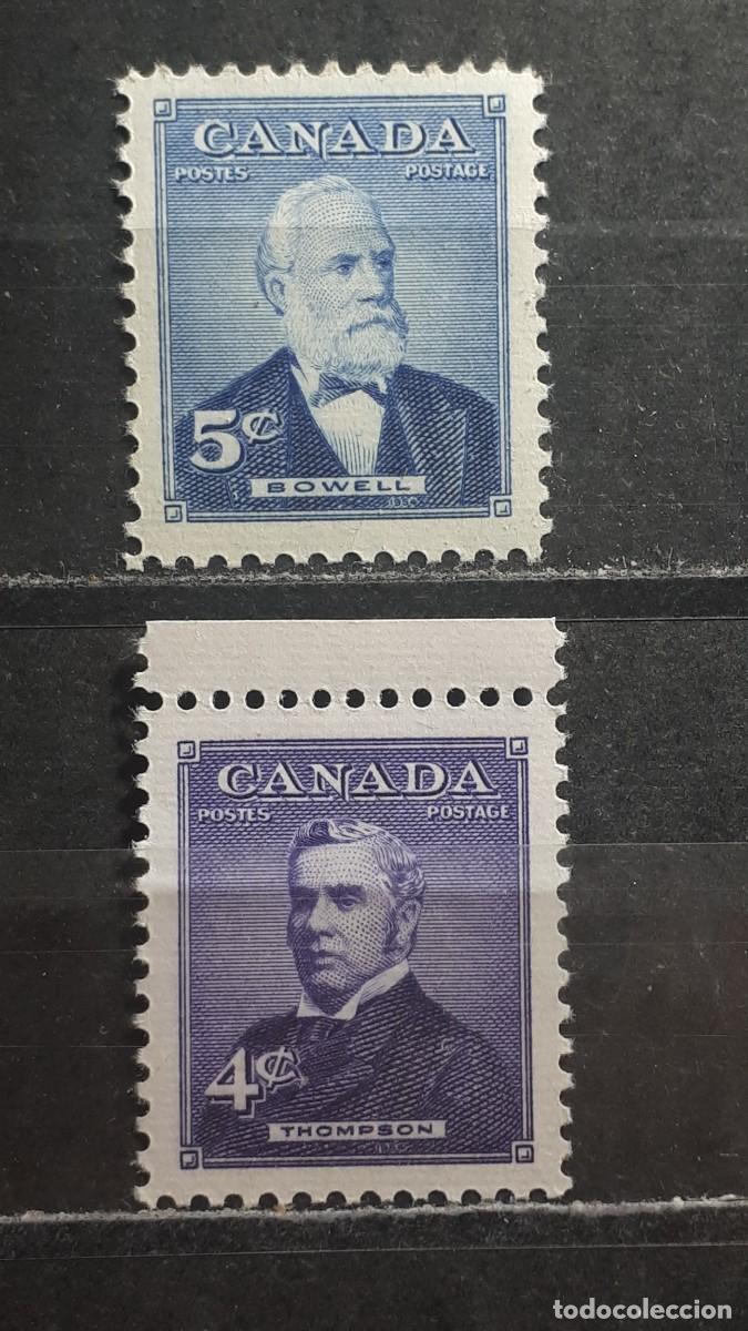 Sellos: CANAD&Aacute;. A&Ntilde;O 1954. **. YVERT 276/7 - Foto 1