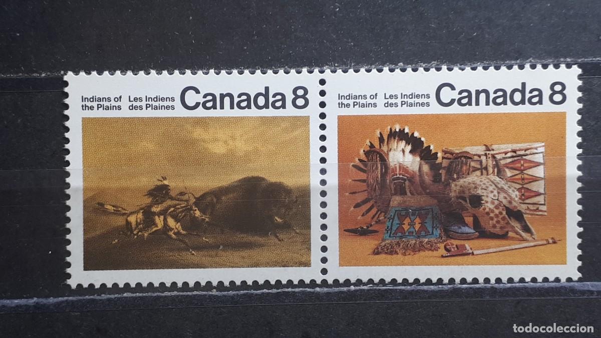 Sellos: CANAD&Aacute;. A&Ntilde;O 1972-3 **. YVERT 481/2 - Foto 1