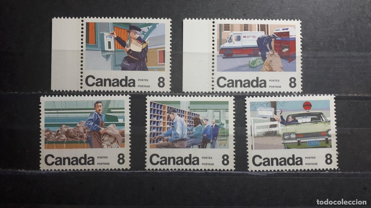 Stamps: CANAD&Aacute; .* *. A&Ntilde;O 1974. YVERT 534/8