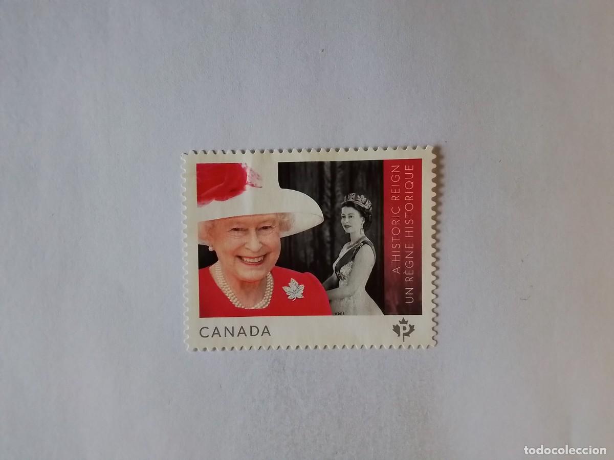 Sellos: A&Ntilde;O 2015 CANAD&Aacute; SELLO USADO - Foto 1