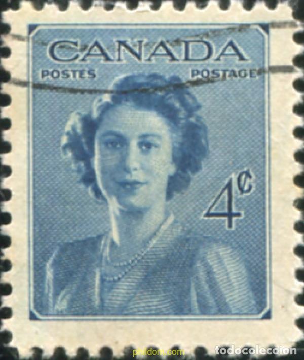 Sellos: 797120 USED CANADA 1948 BODA DE LA PRINCESA ISABEL