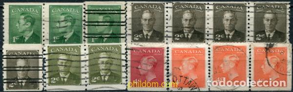 Sellos: 797138 USED CANADA 1949 REY GEORGE VI
