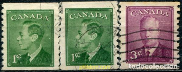 Sellos: 797148 USED CANADA 1950 REY GEORGE VI