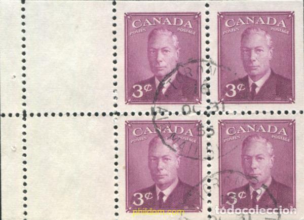 Sellos: 797143 USED CANADA 1950 REY GEORGE VI