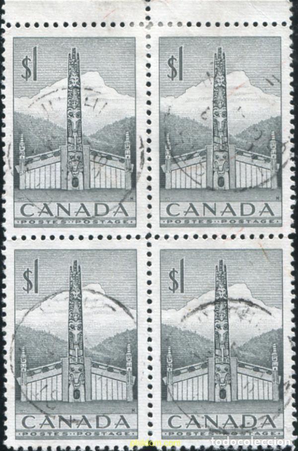 Sellos: 797155 USED CANADA 1952 MOTIVOS VARIOS