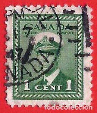 Sellos: Canada. 1942. Scott # 249. Rey Jorge VI - Foto 1
