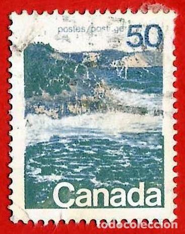Sellos: Canada. 1972. Scott # 598. Costa de Quebec - Foto 1