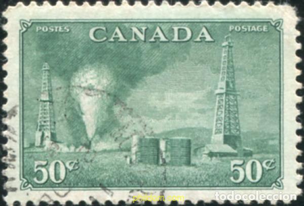 Sellos: 797243 USED CANADA 1950 INDUSTRIAS NACIONALES