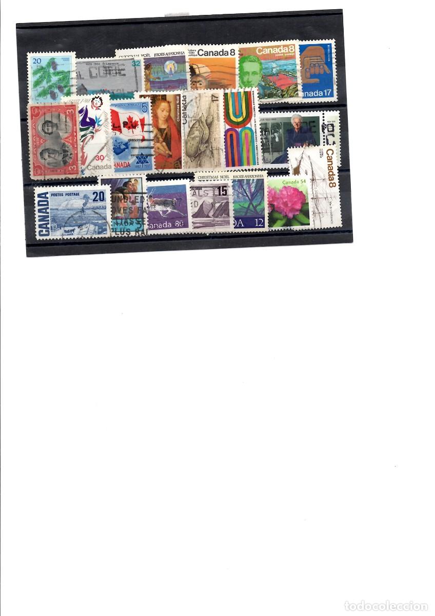 Sellos: Canada 20 val. usados - Foto 1