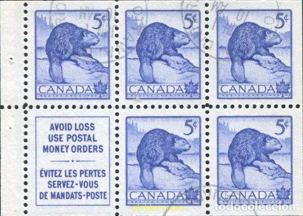 Sellos: 797375 USED CANADA 1953 SEMANA DE LA PRESERVACION DE LA FAUNA SALVAJE