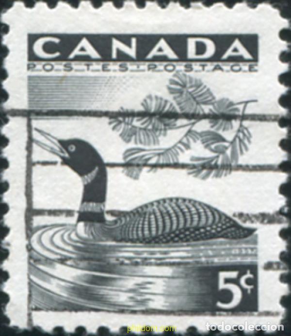 Sellos: 797384 USED CANADA 1957 SEMANA DE LA PRESERVACION DE LA FAUNA SALVAJE