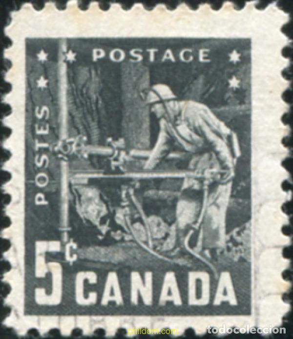 Sellos: 797389 USED CANADA 1957 6 CONGRESO MINERO Y METALURGICO, EN VANCOUVER